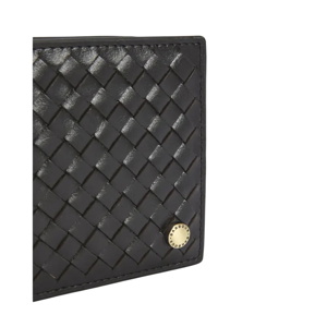 Barbour Farne Woven Leather Wallet